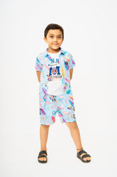 Gusto's Boys Shirt Set